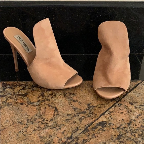 Steve Madden Shoes - Steve Madden Womens Sinful Leather Peep Toe